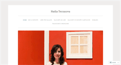 Desktop Screenshot of nadiaterranova.com